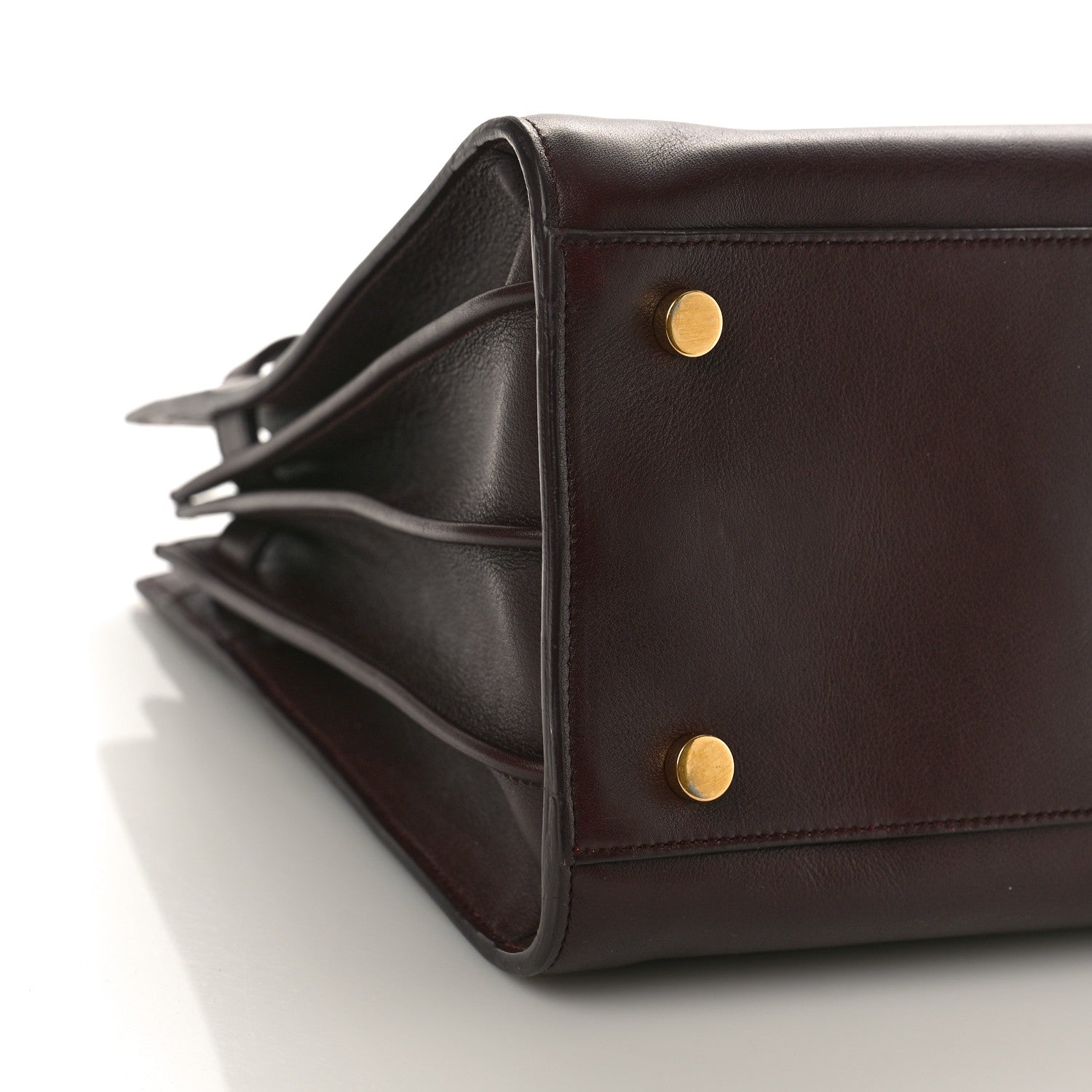 Saint Laurent Calfskin Small Sac De Jour Amarena 7 of 8