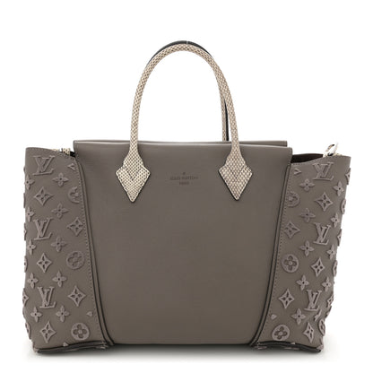 Louis Vuitton Monogram Tuffetage Ayers Tote W PM Grey 1 of 10