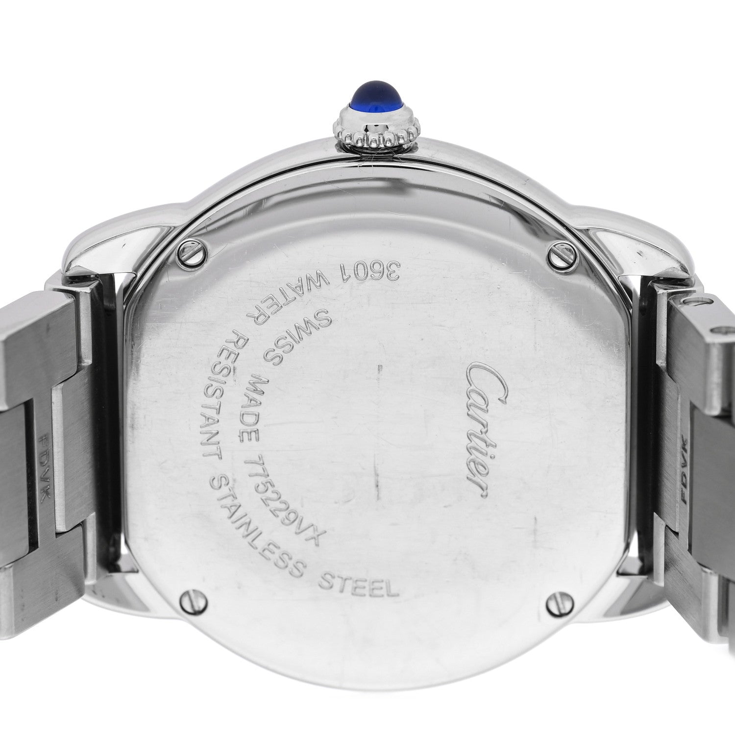 Cartier Stainless Steel 29mm Ronde Solo Quartz Watch 4 of 4