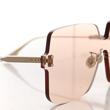 Christian Dior Acetate Color Quake 1 Sunglasses Gold 5 of 10