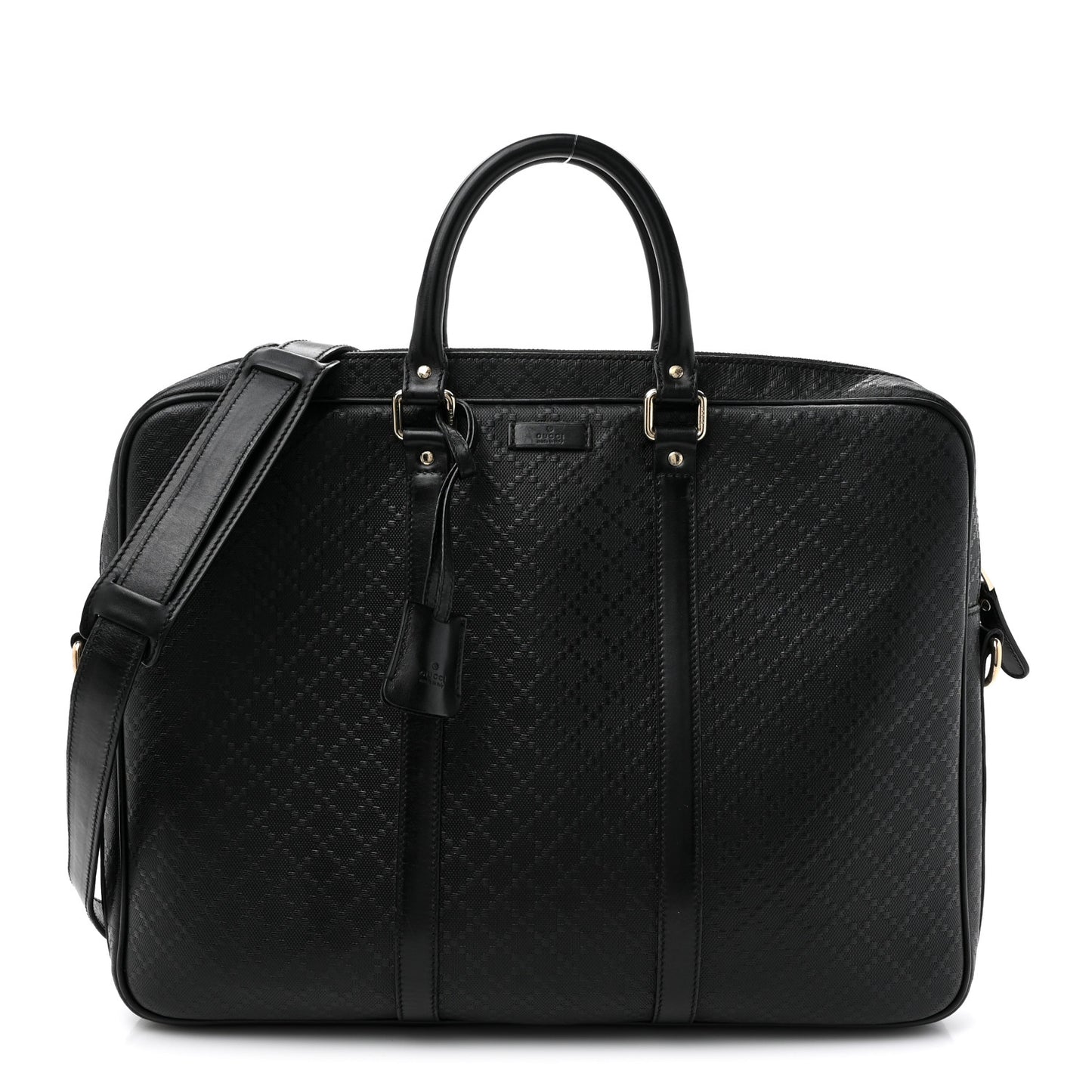Diamante Signature Briefcase Black