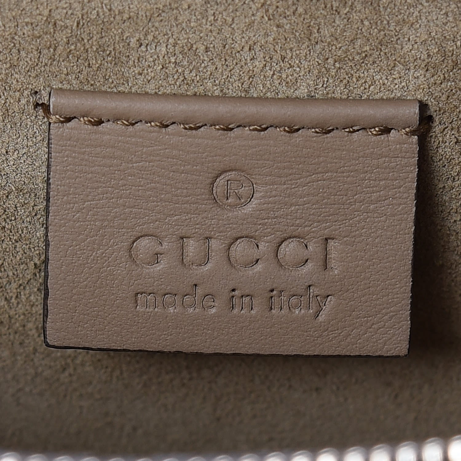 Gucci GG Supreme Monogram Medium Dionysus Shoulder Bag Taupe 8 of 9