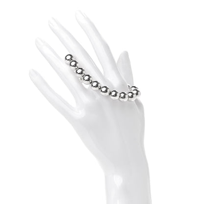 Tiffany Sterling Silver 10mm HardWear Ball Bracelet 2 of 5
