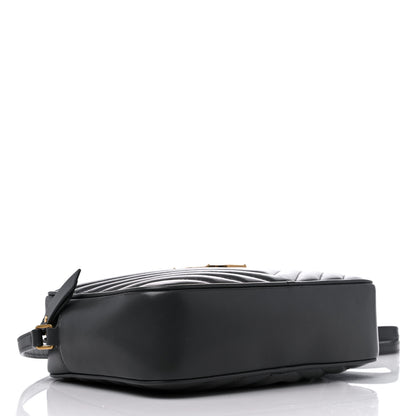 Saint Laurent Calfskin Matelasse Monogram Lou Camera Bag 4 of 12