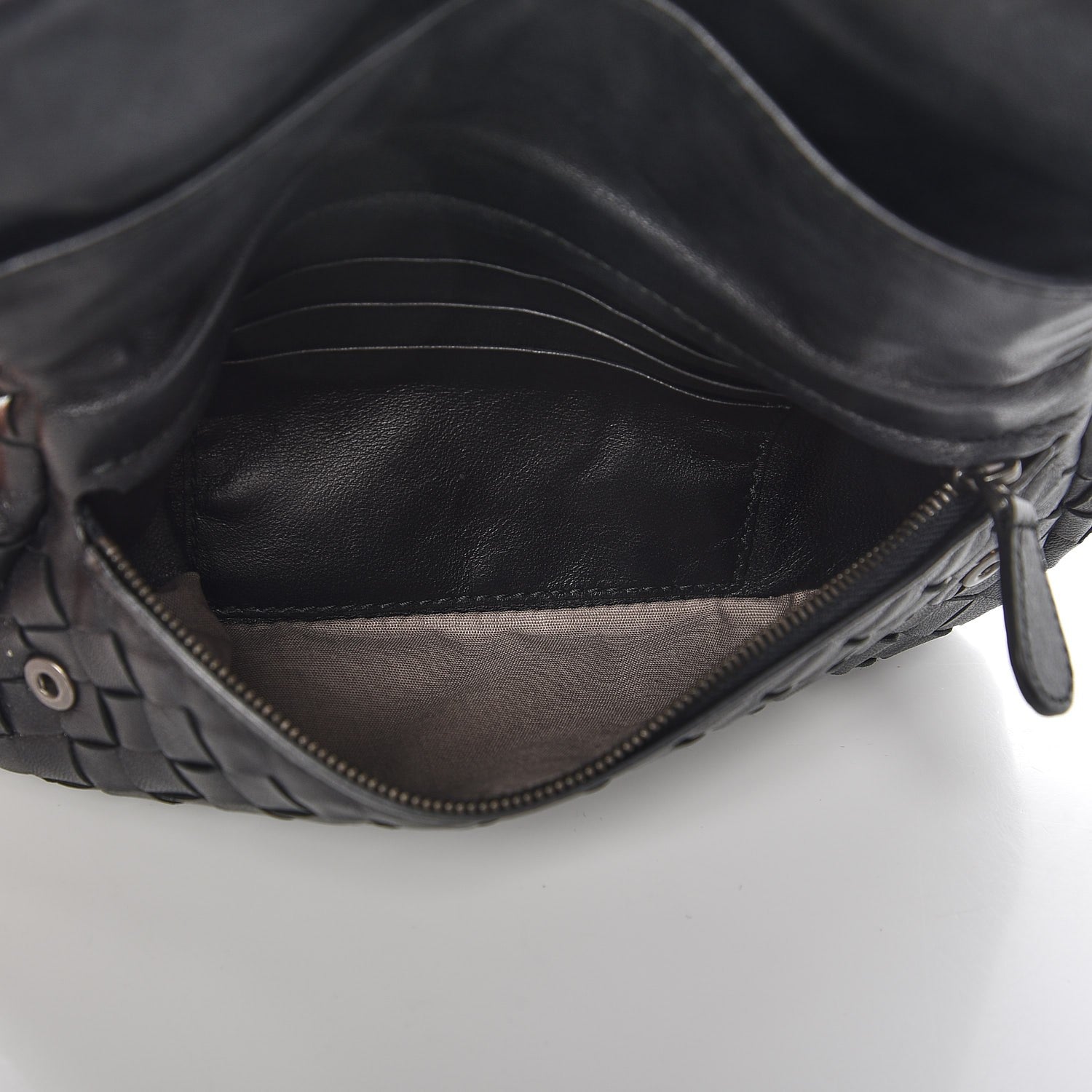 Bottega Veneta Nappa Intrecciato Small Chain Crossbody Black 7 of 15