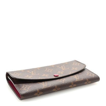 Louis Vuitton Monogram Emilie Wallet Fuchsia 4 of 6