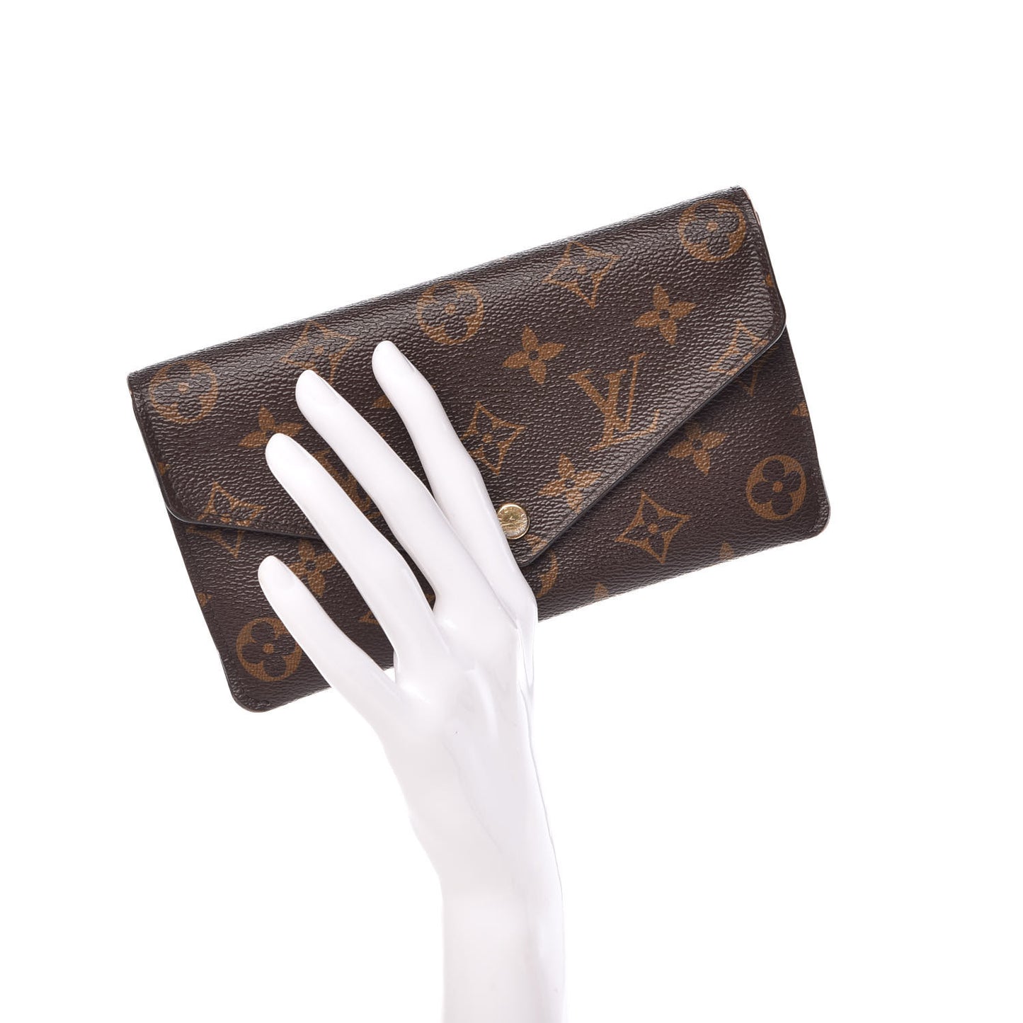 Monogram Jeanne Wallet Rose Ballerine