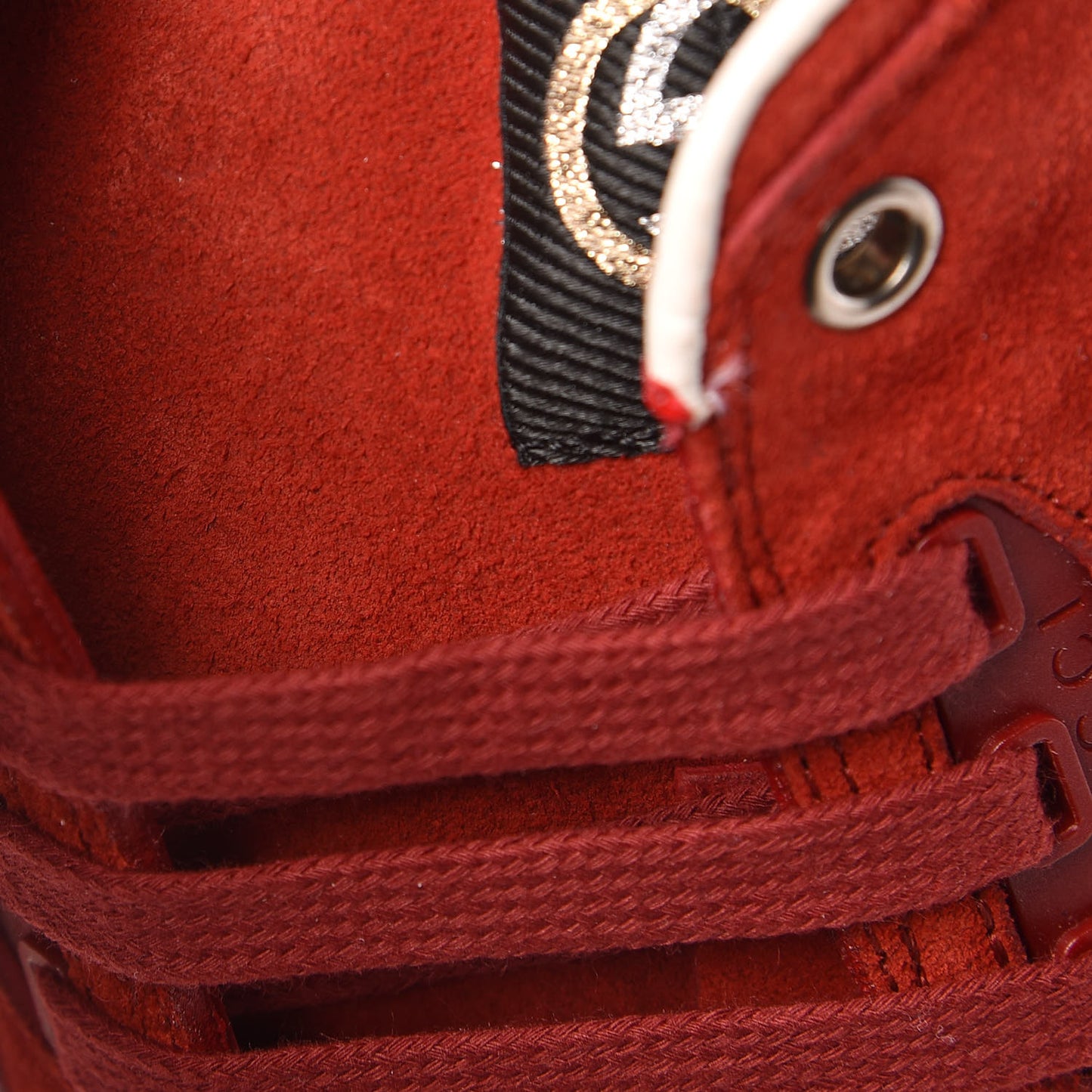 Nappa Moorea Mens Prince Interlocking G Sneakers 14.5 Rosso