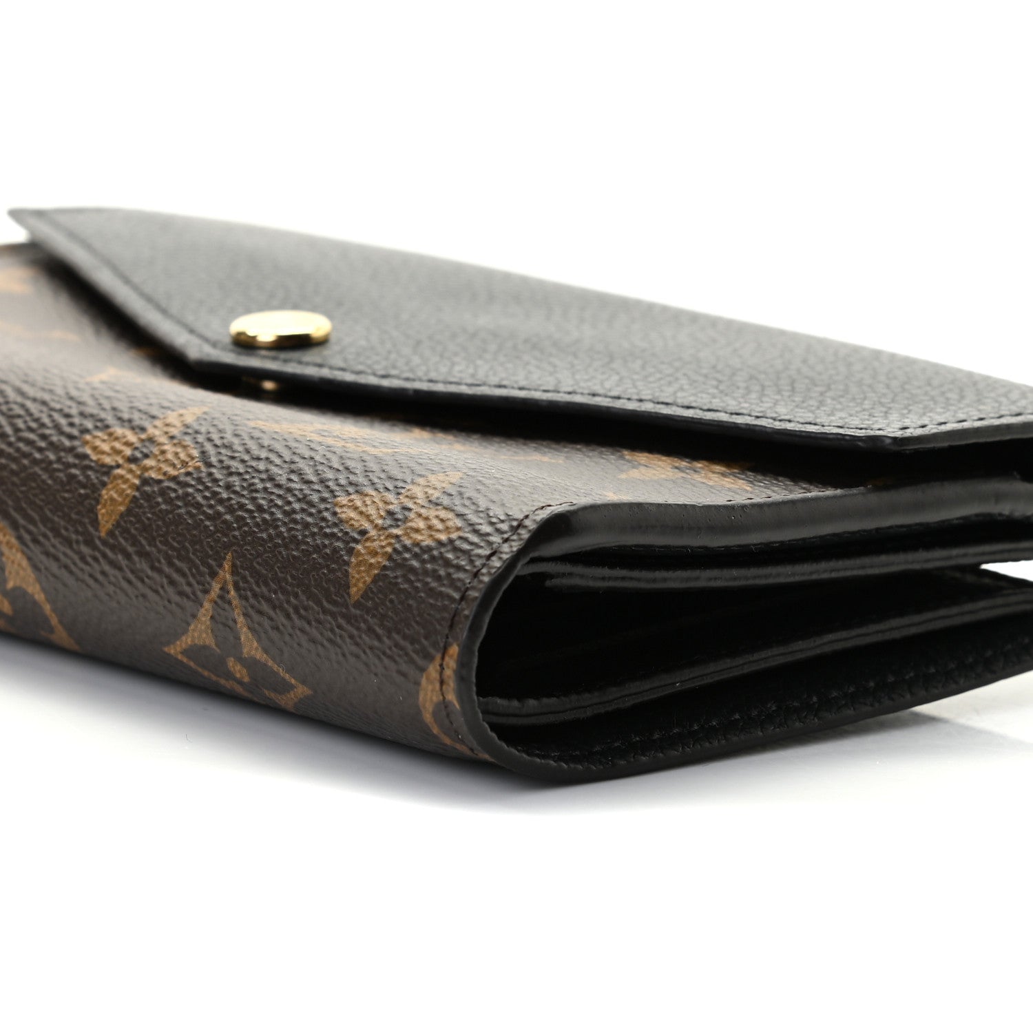 Louis Vuitton Monogram Pallas Compact Wallet Black 10 of 10