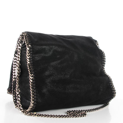 Stella McCartney Shaggy Deer Falabella Messenger Black 3 of 9