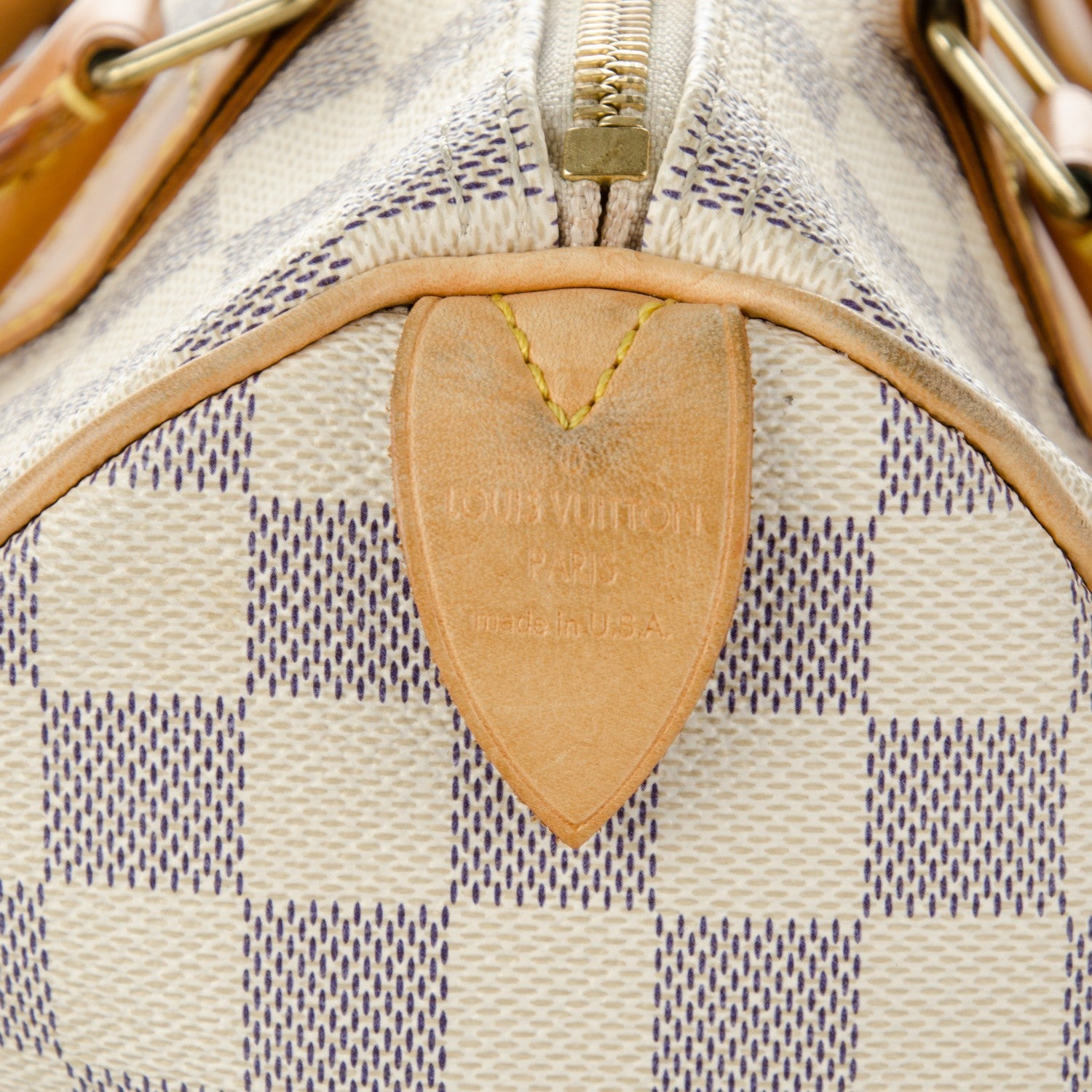 Louis Vuitton Damier Azur Speedy 25 6 of 9