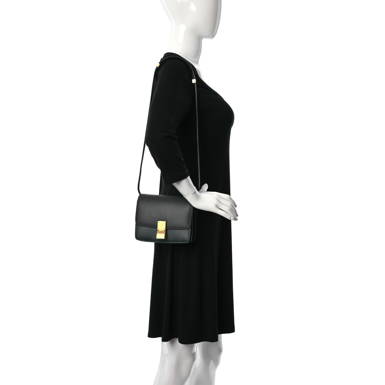 Celine Box Calfskin Small Classic Box Flap Bag Amazone 2 of 12
