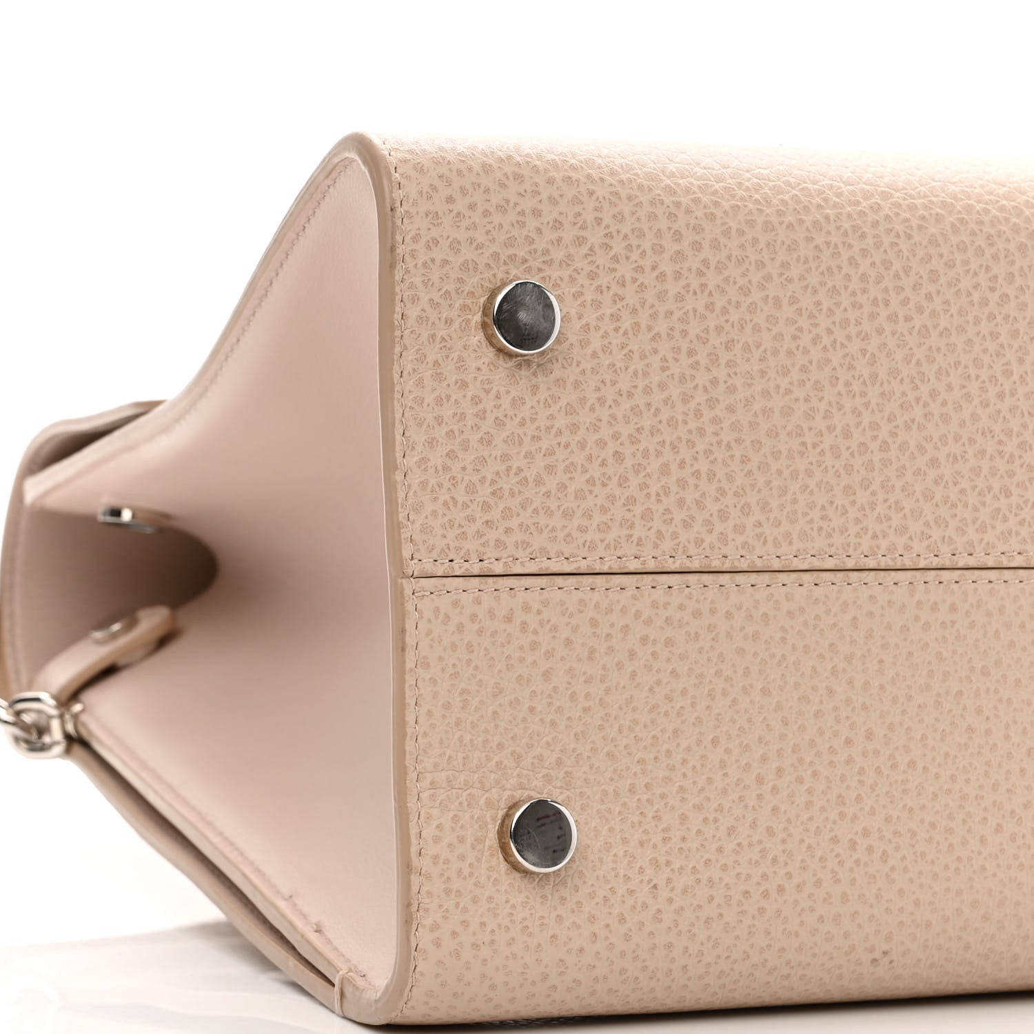 Christian Dior Grained Calfskin Medium Diorever Flap Tapioca 9 of 14