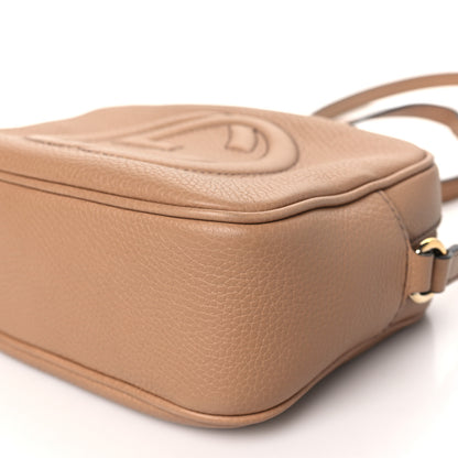 Gucci Pebbled Calfskin Small Soho Disco Bag Camelia 10 of 10