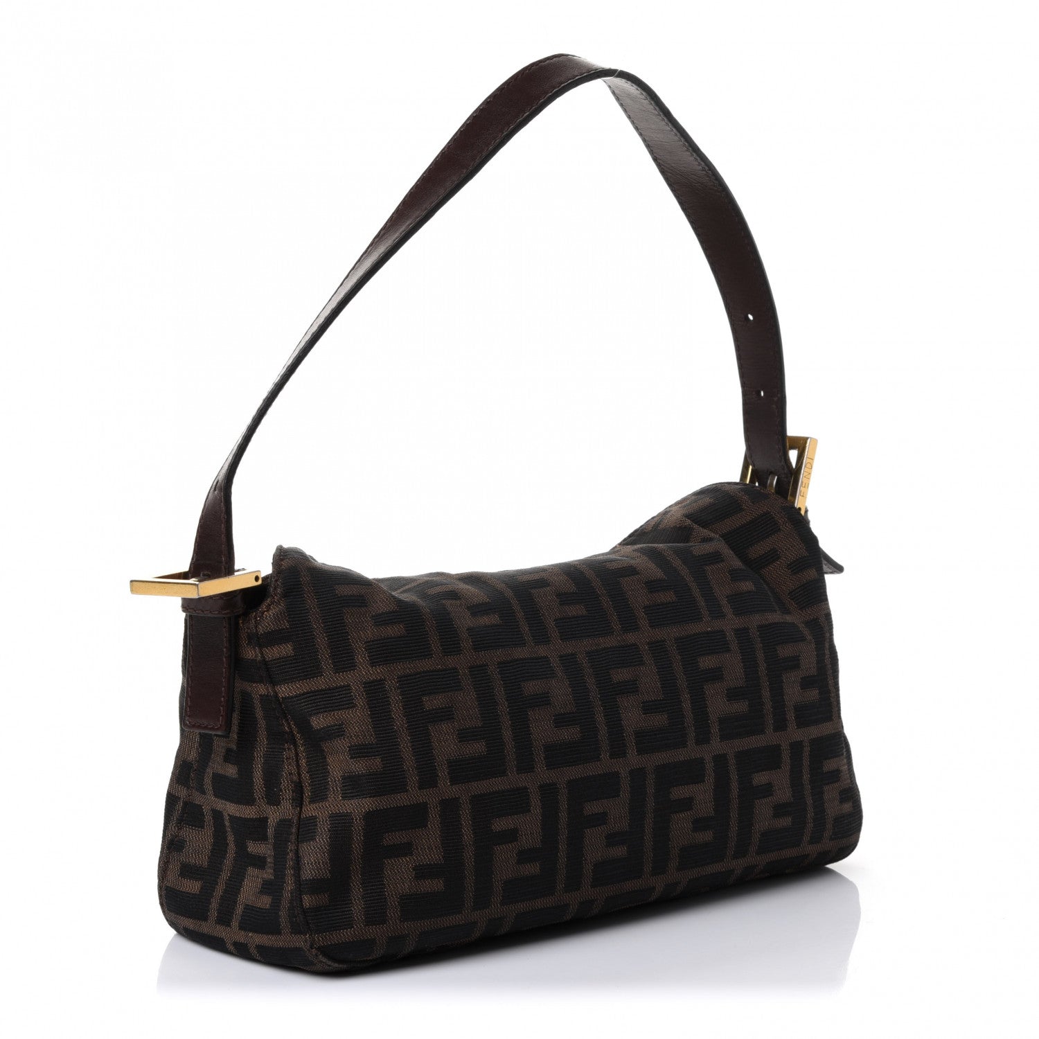 Fendi Zucca Baguette Dark Brown 2 of 5