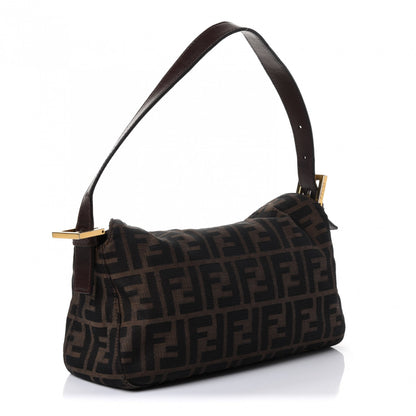 Fendi Zucca Baguette Dark Brown 2 of 5