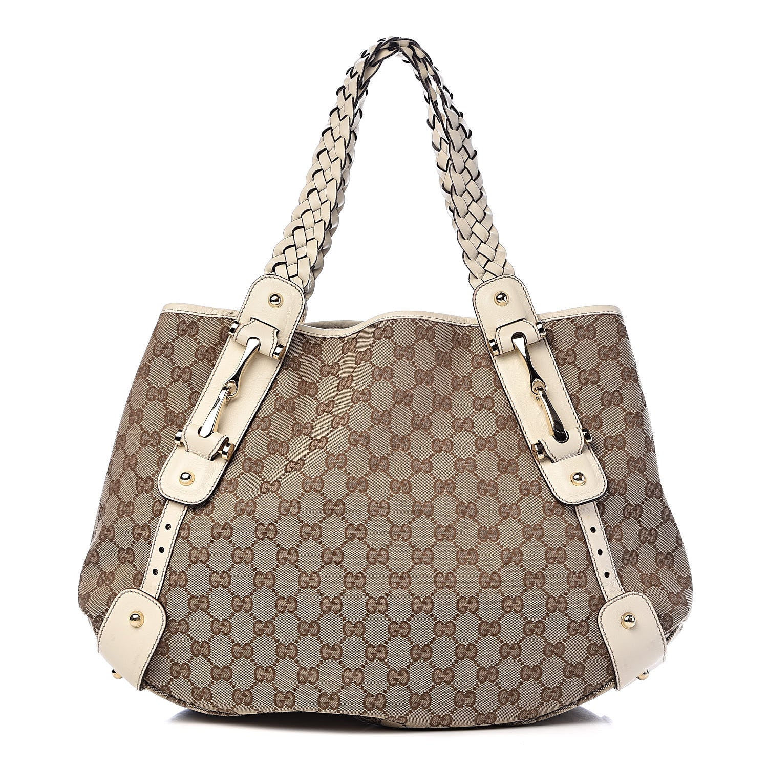 Gucci Monogram Medium Pelham Shoulder Bag Off White 1 of 12