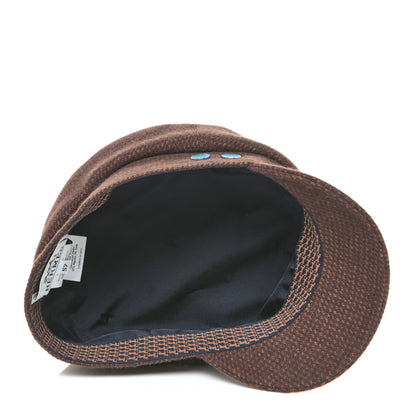 Hermes Wool Cashmere Dinard Cap 57 Brun Terre 5 of 6