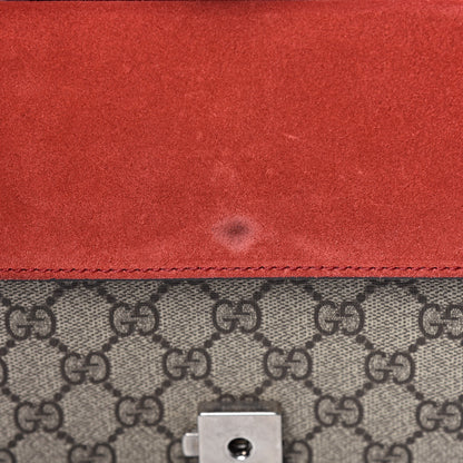 Gucci GG Supreme Monogram Small Dionysus Shoulder Bag Red 10 of 15
