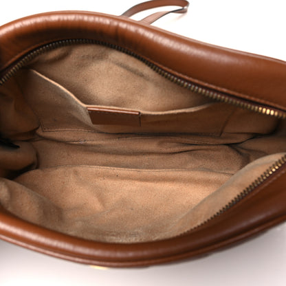 Gucci Glazed Calfskin Matelasse Diagonal Small GG Marmont Chain Shoulder Bag Cuir 5 of 13