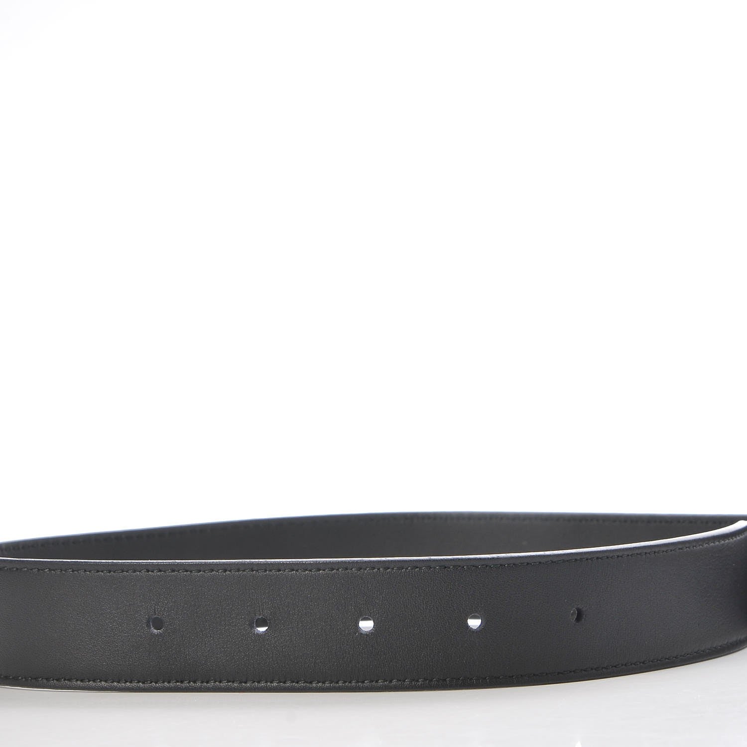 Gucci Calfskin Double G 30mm Belt 85 34 Black 5 of 5