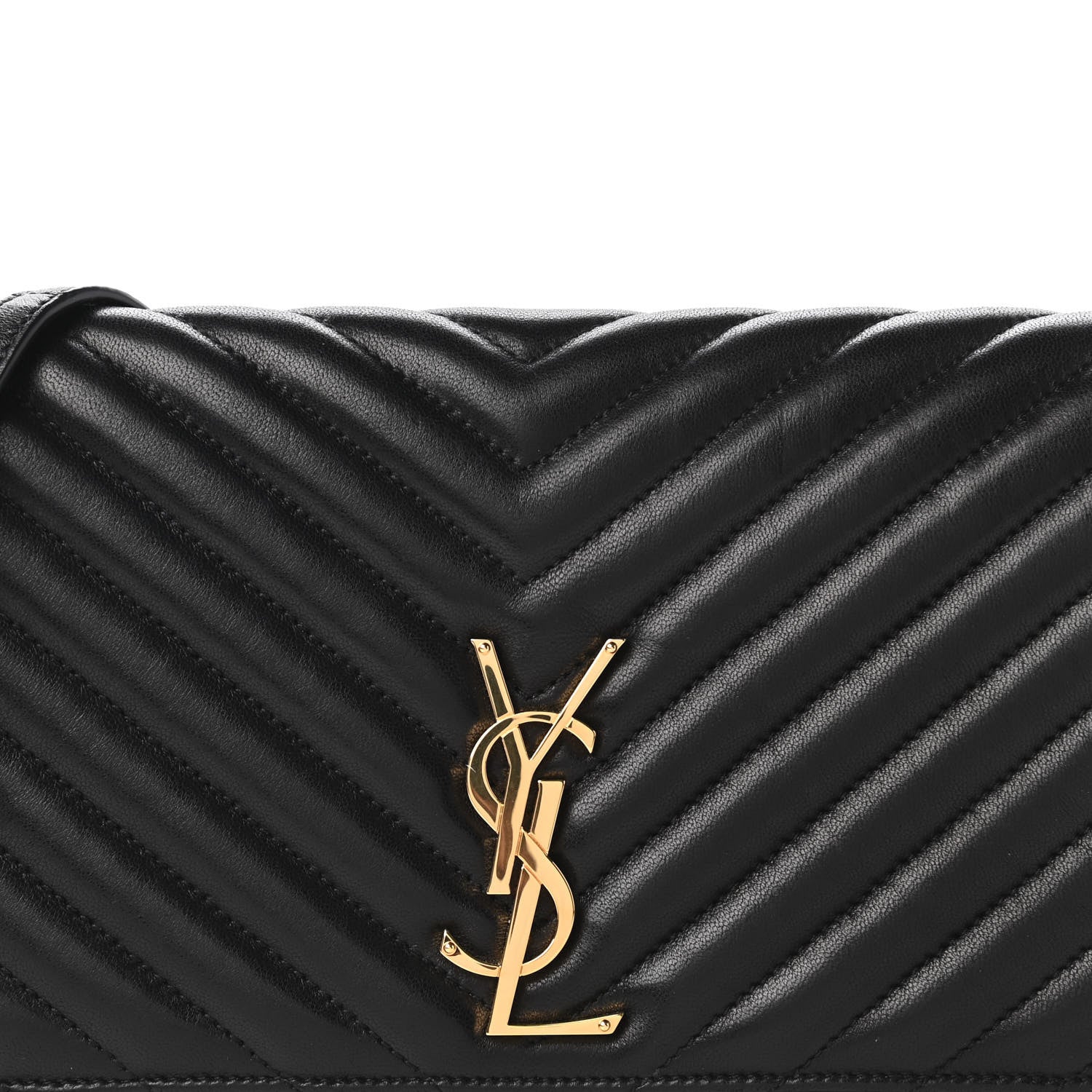Saint Laurent Lambskin Matelasse Monogram Kate 99 Black 10 of 11