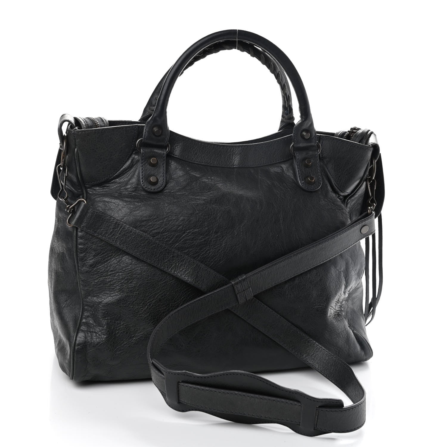 Balenciaga Agneau Classic Hardware Velo Anthracite 3 of 9