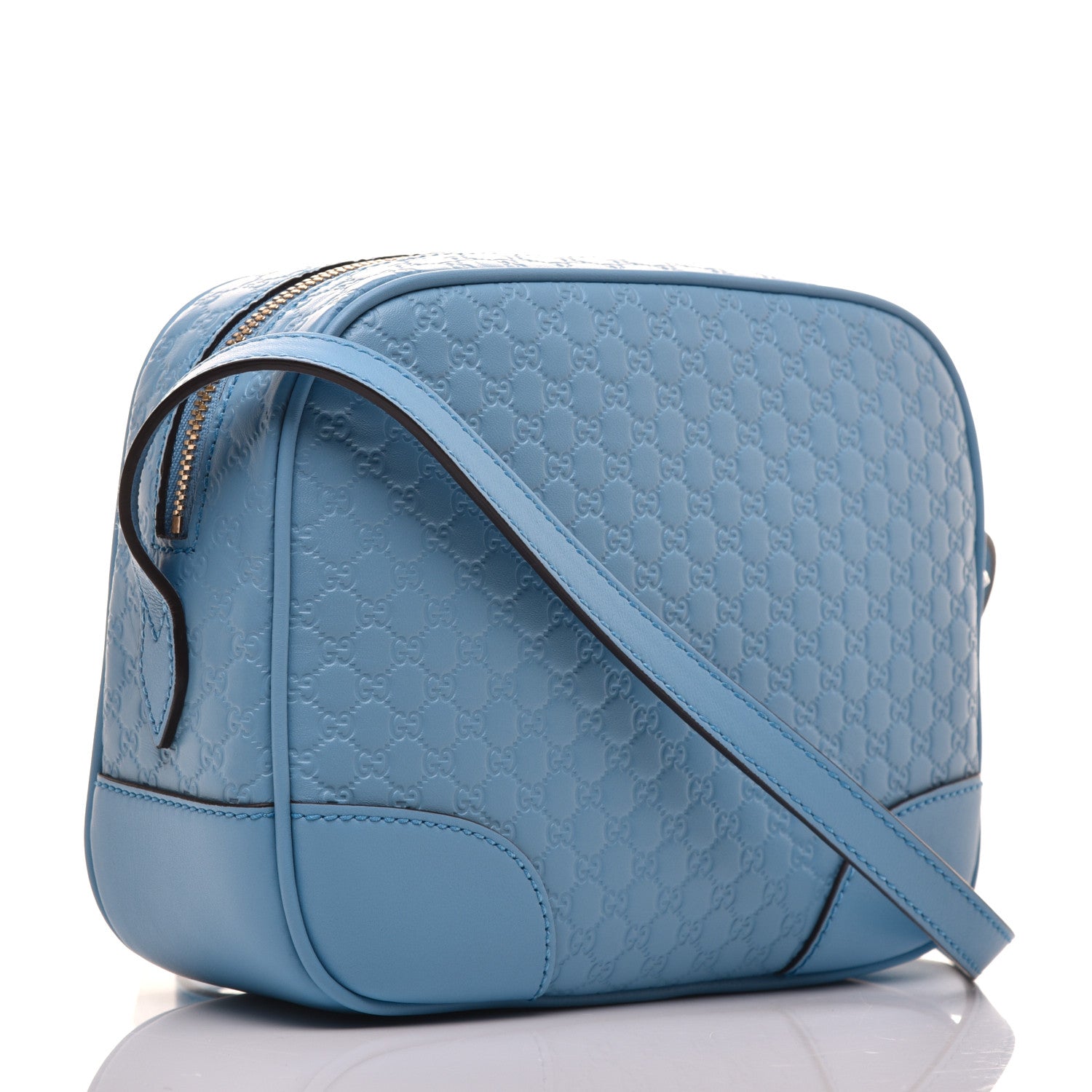 Gucci Microguccissima Mini Bree Messenger Bag Mineral Blue 3 of 9