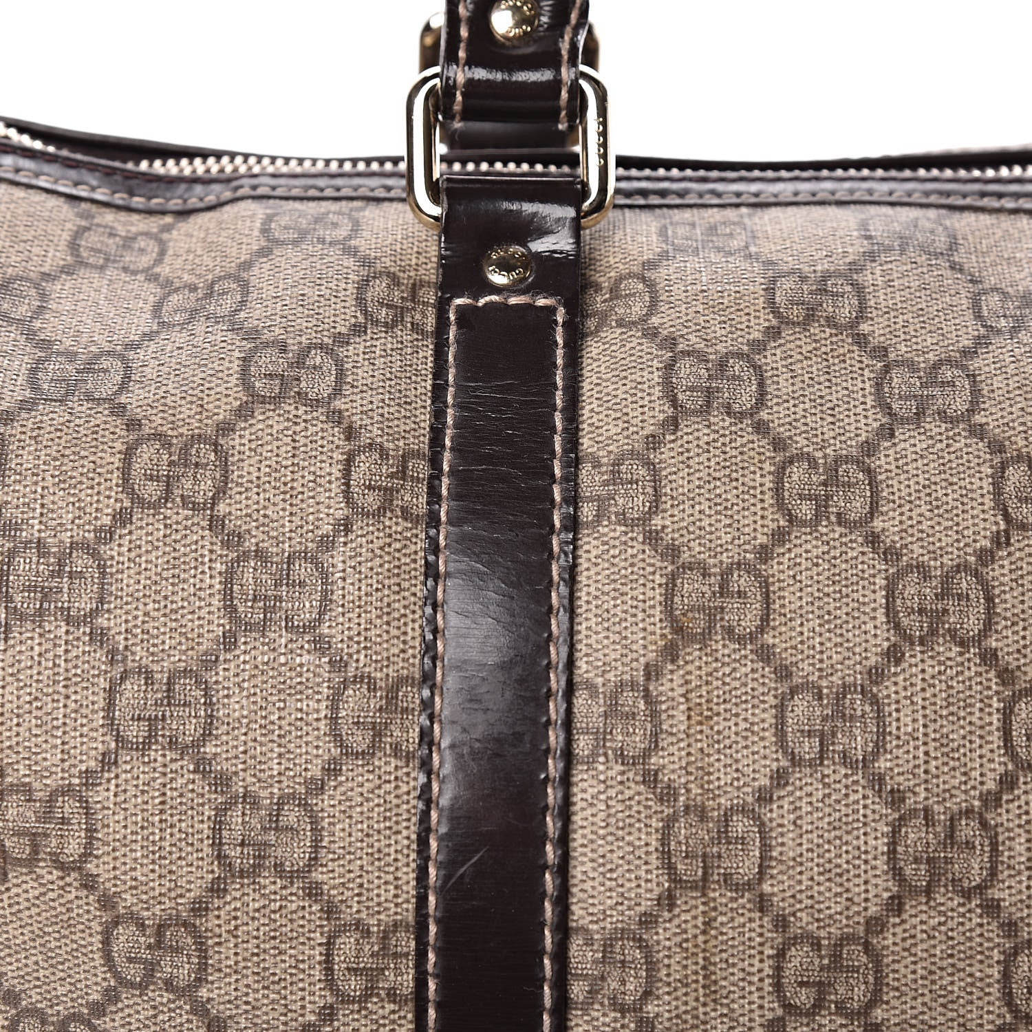 Gucci GG Plus Monogram Medium Joy Boston Dark Brown 13 of 20