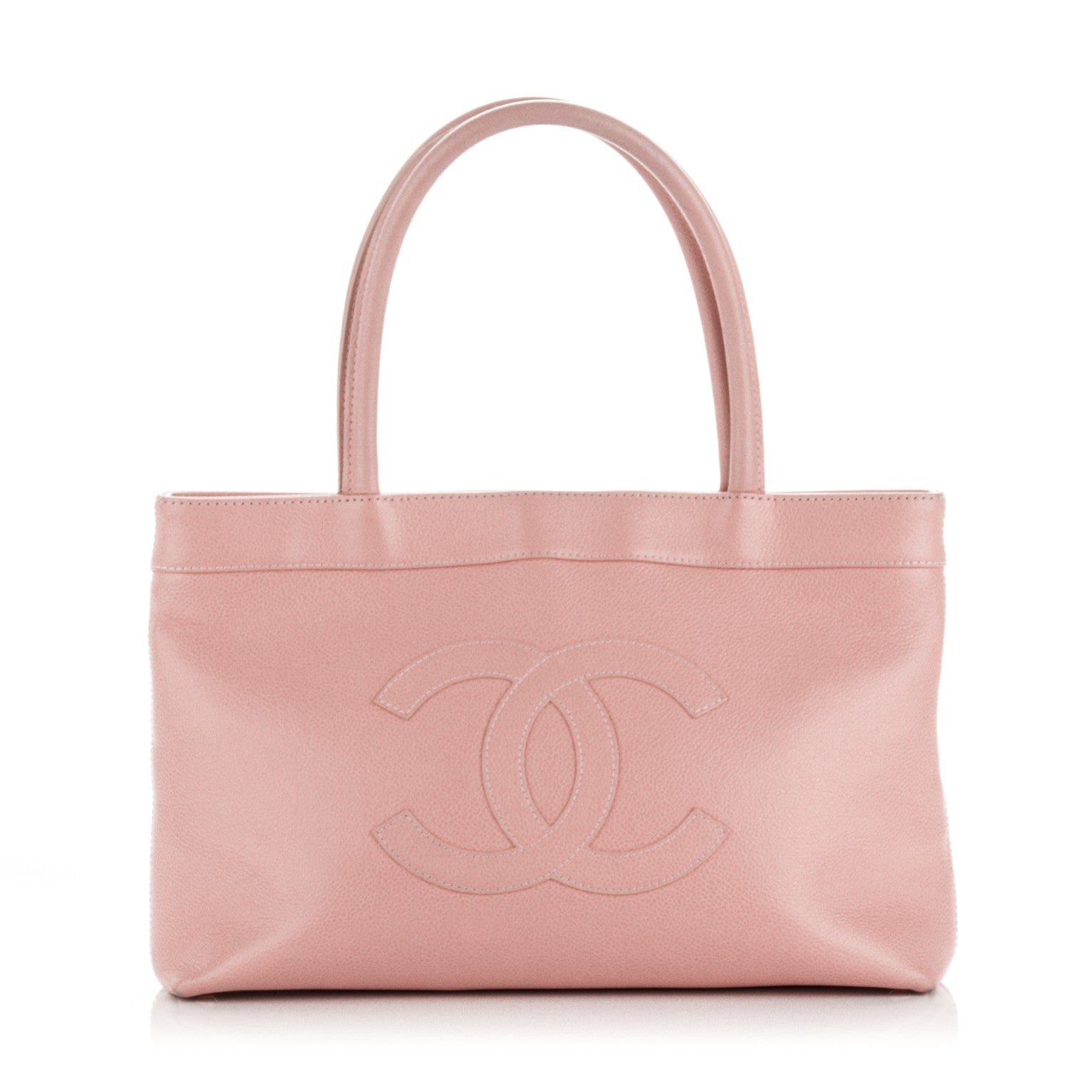 Chanel Caviar CC Tote Pink 1 of 8