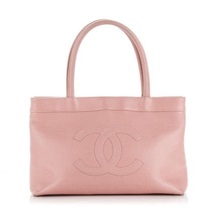 Chanel Caviar CC Tote Pink 1 of 8