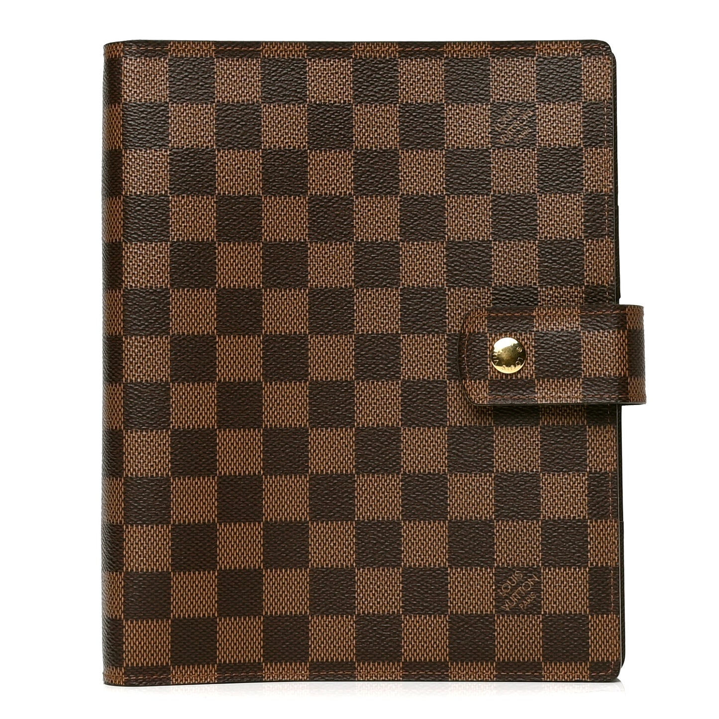 Damier Ebene Large Ring Agenda Cover
