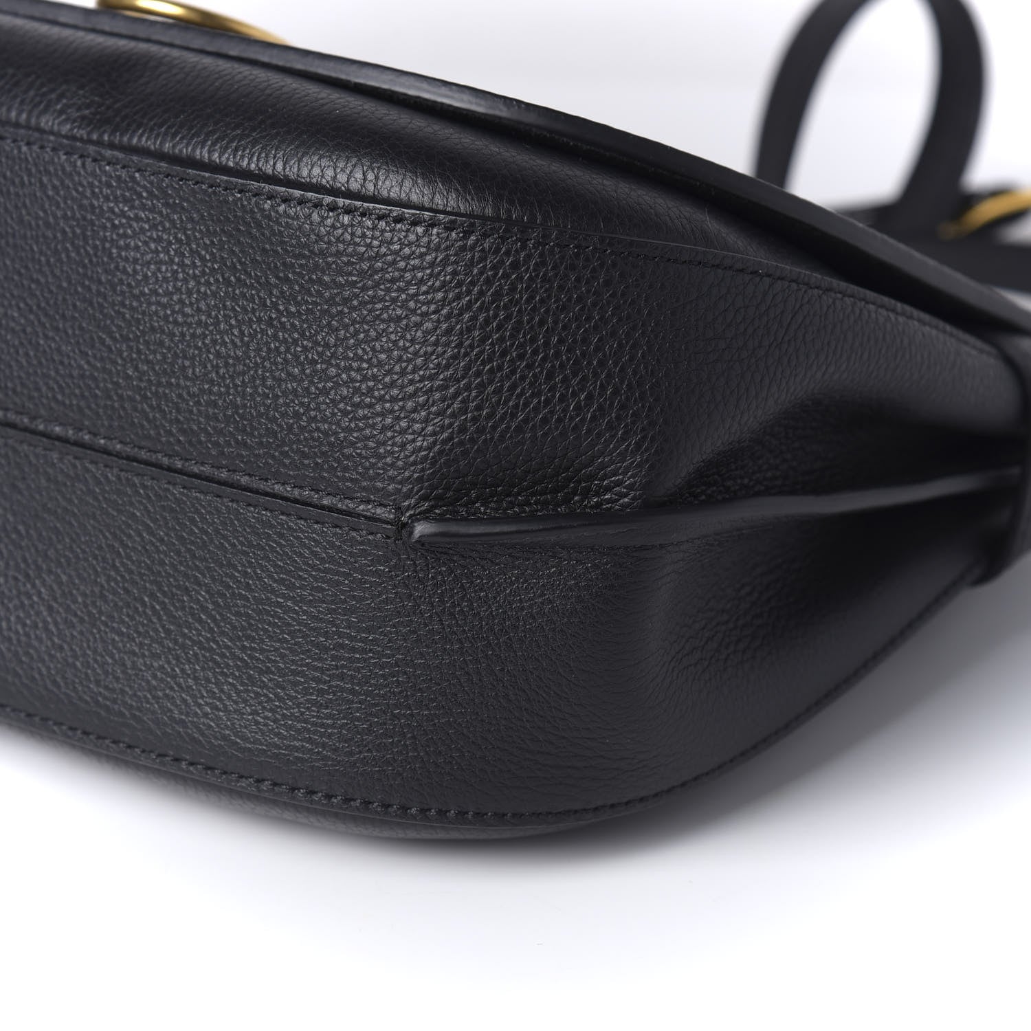 Mulberry Small Classic Grain Calfskin Amberley Satchel Black 7 of 9
