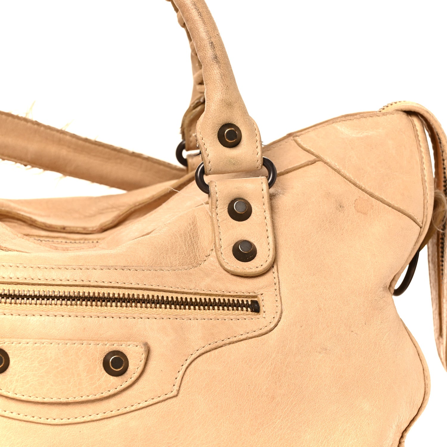 Balenciaga Agneau Classic Hardware City Sahara 9 of 16