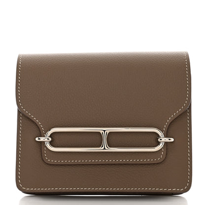 Hermes Evercolor Roulis Slim Wallet Etoupe 2 of 8