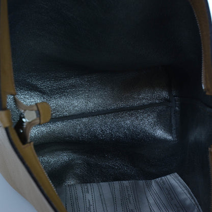 FASHIONPHILE SALVATOREFERRAGAMOLeatherGinaNorthToSouthToteTan 11 of 11