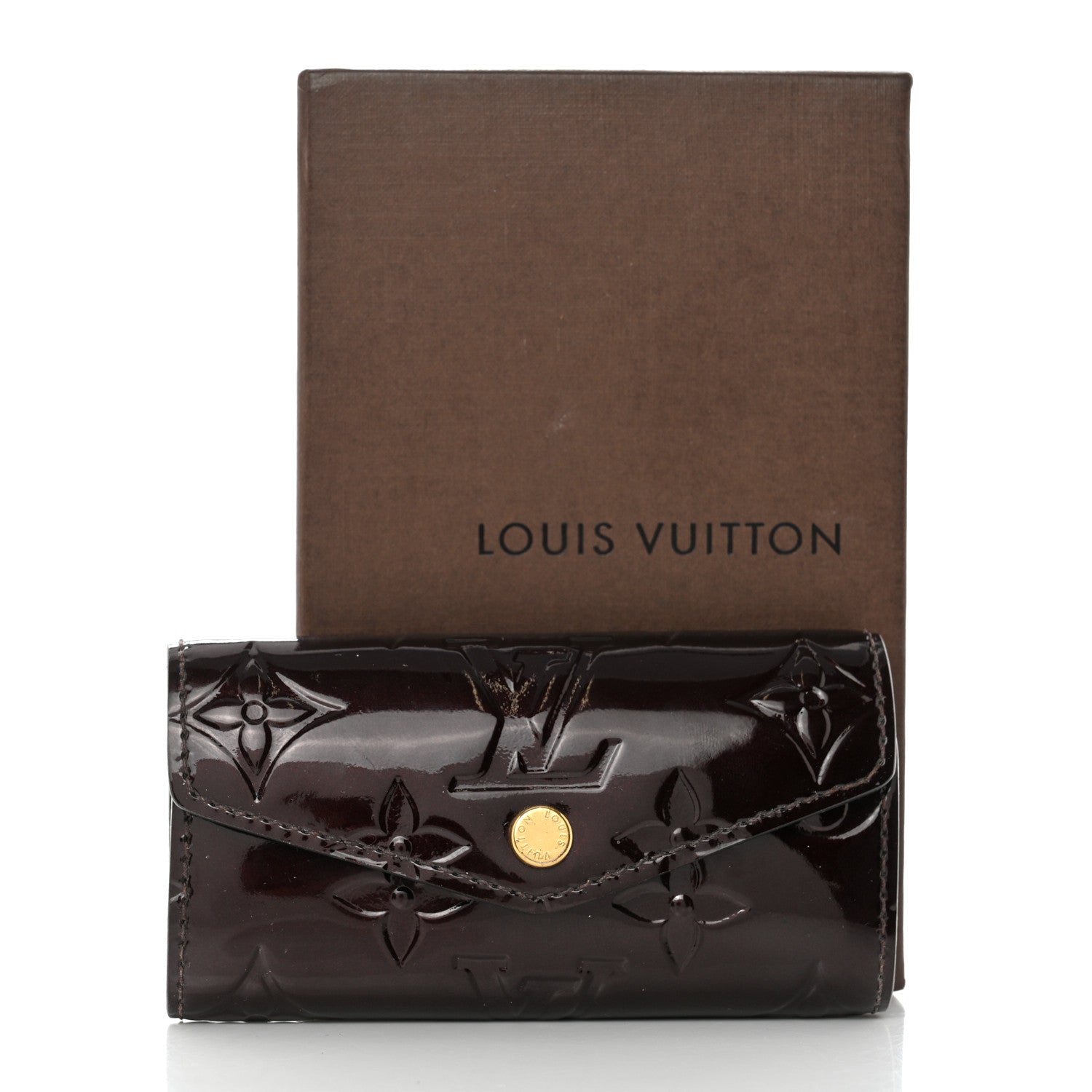 Louis Vuitton Vernis Multicles 4 Key Holder Amarante 11 of 11