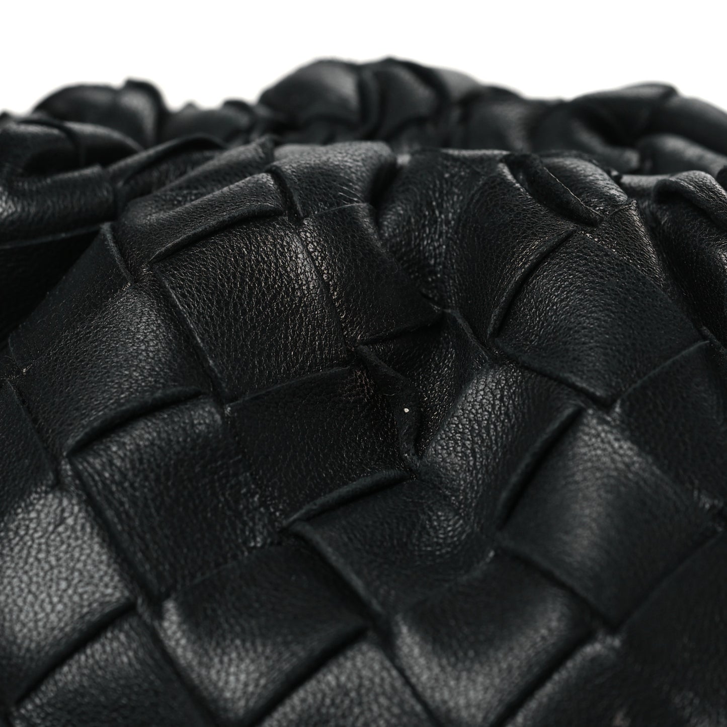 Nappa Intrecciato The Mini Pouch Black