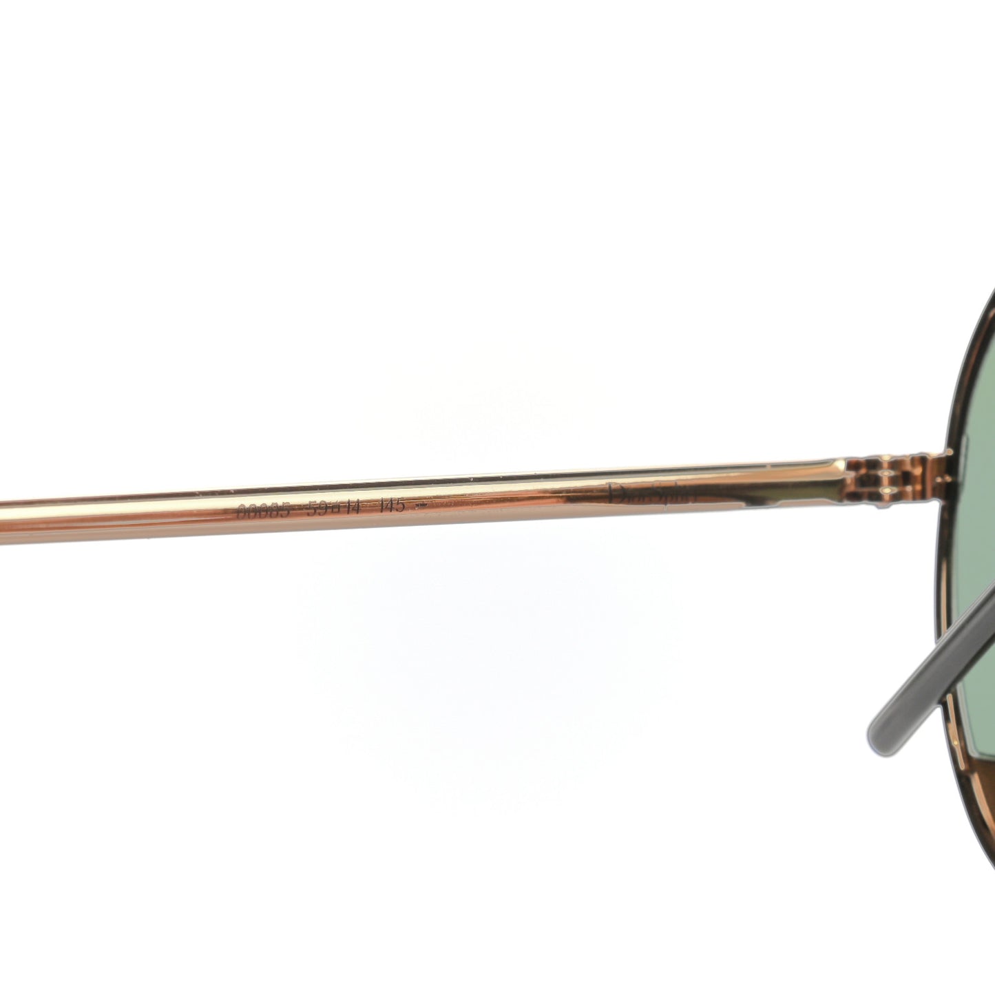 Split 1 Aviator Sunglasses Gold