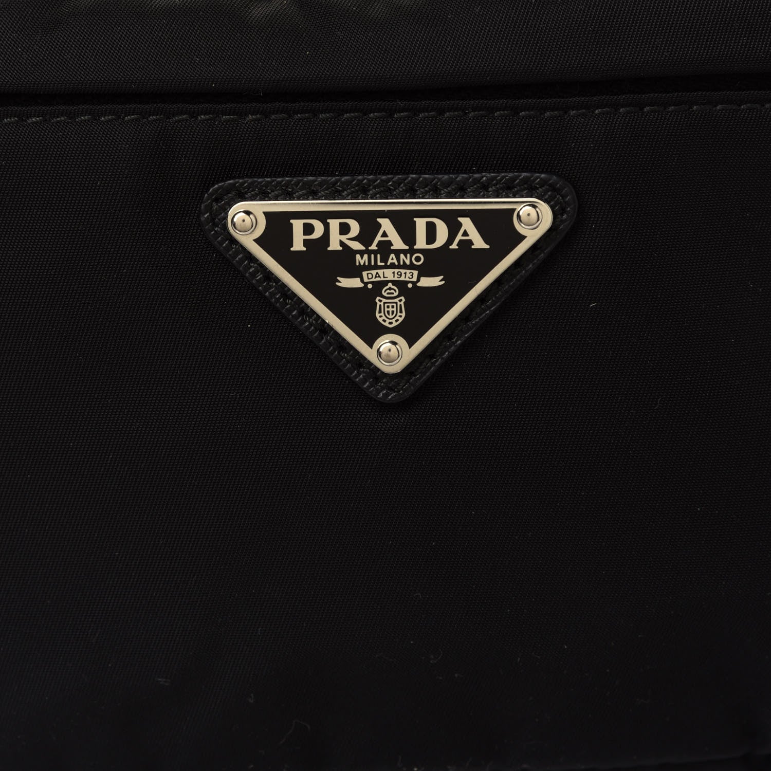 Prada Tessuto Nylon Montagna Belt Bag Black 7 of 11