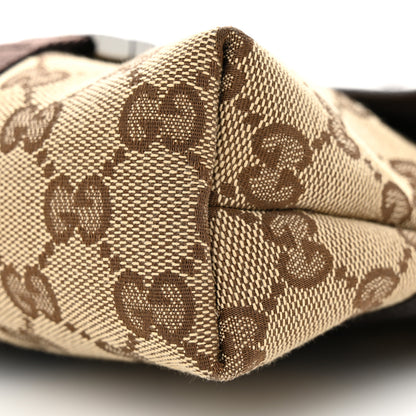 Gucci Monogram Waist Pouch Bag Dark Brown 10 of 11