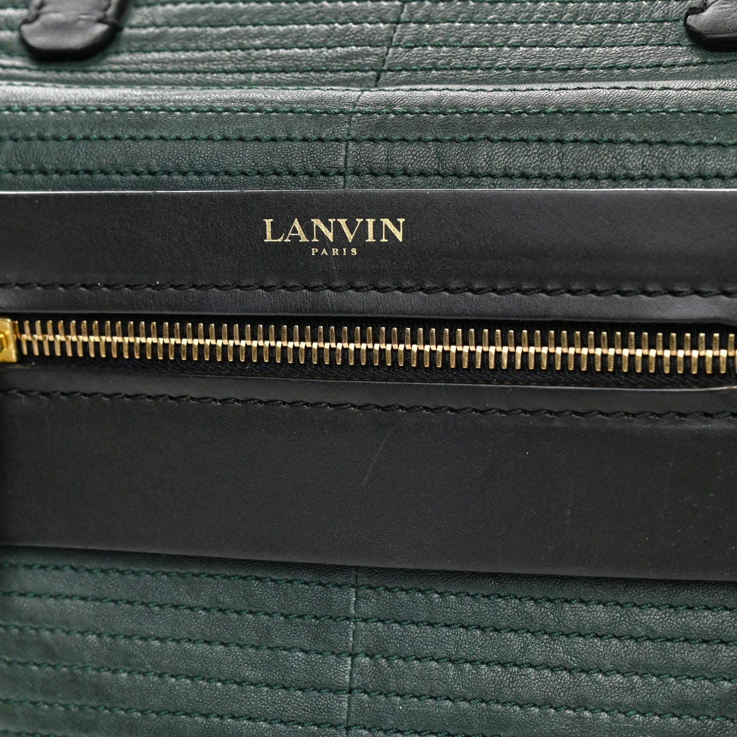 Lanvin Calfskin Padam Bowling Bag Green 12 of 12