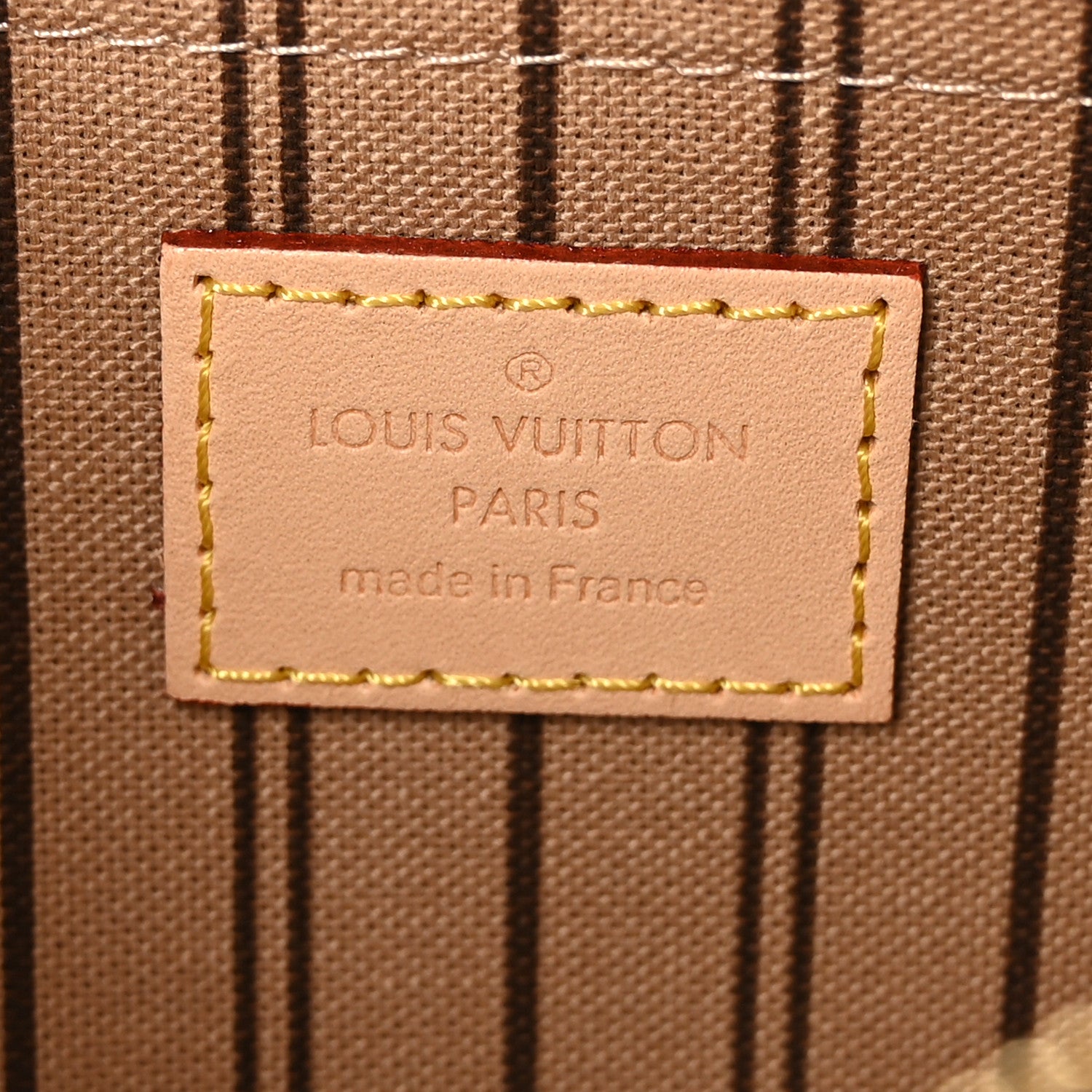 Louis Vuitton Monogram Neverfull MM GM Pochette 6 of 8