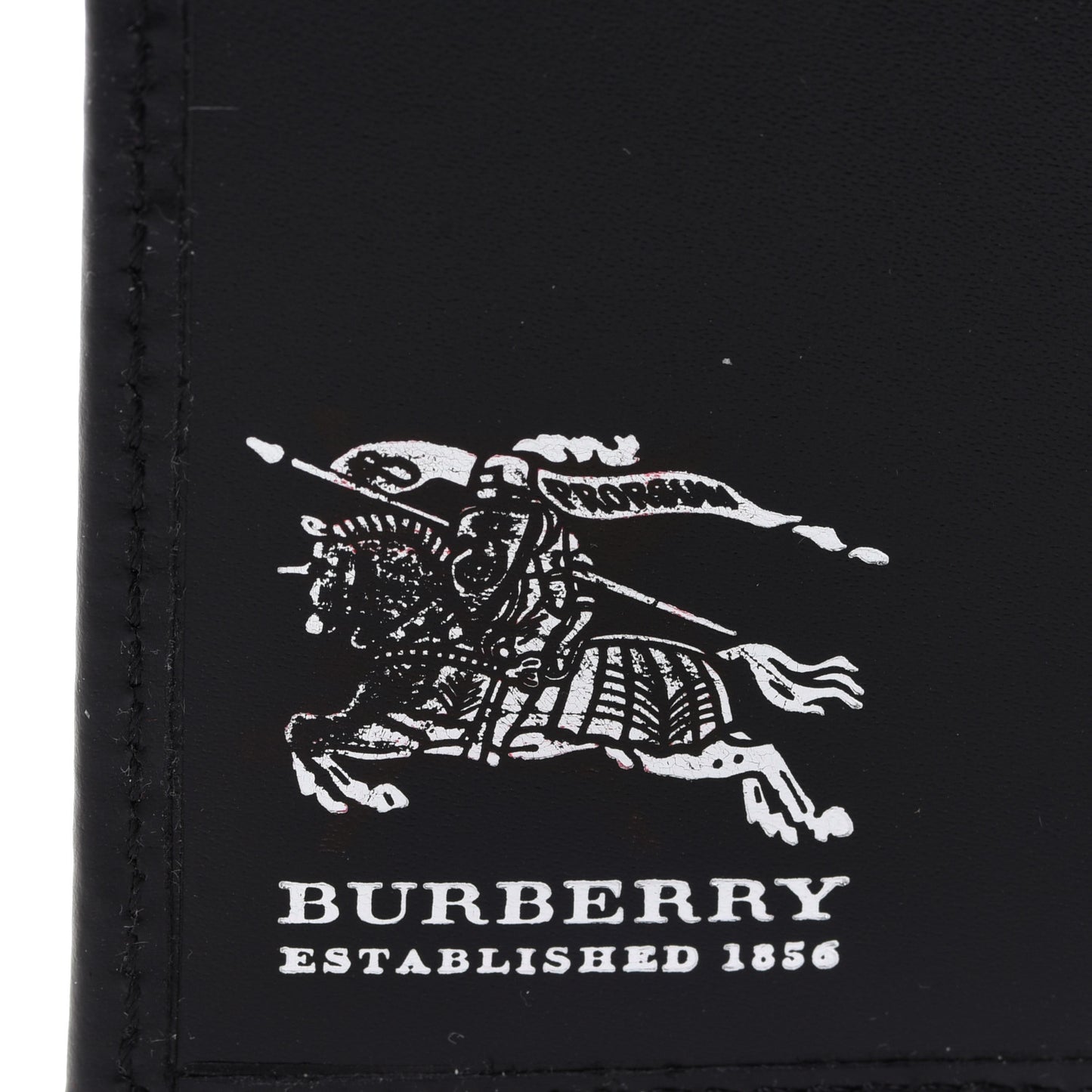 House Check Compact Wallet Black