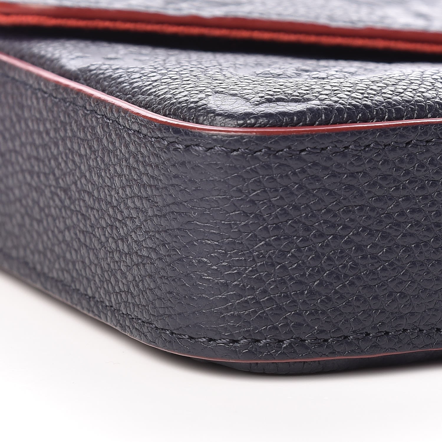 Louis Vuitton Empreinte Pochette Felicie Chain Wallet Marine Rouge 10 of 12