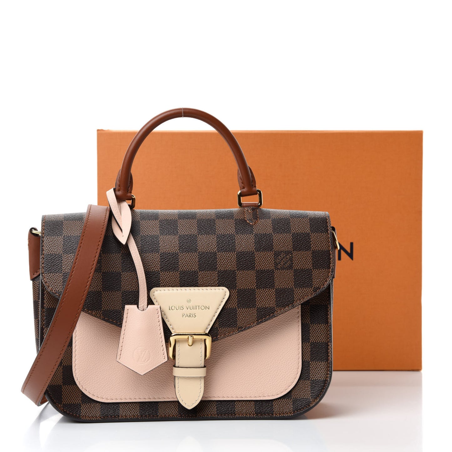Damier Ebene Beaumarchais Venus Pink