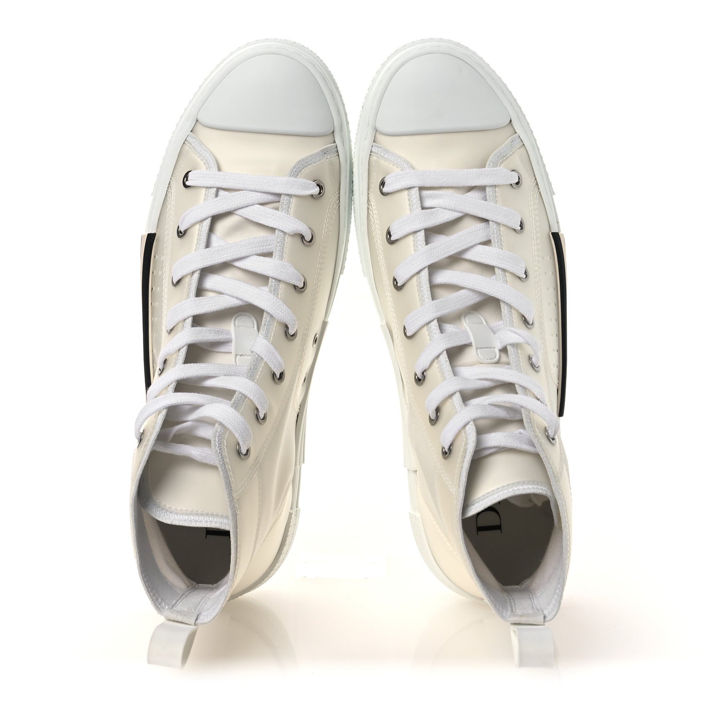 Canvas Mens B23 High Top Sneakers 42.5 White