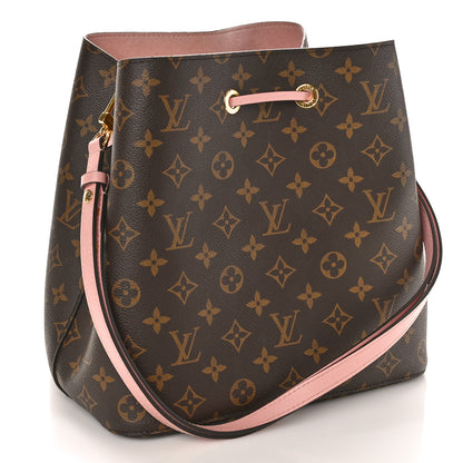 Louis Vuitton Monogram Neonoe MM Rose Poudre 3 of 13