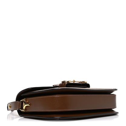 Gucci GG Supreme Monogram Horsebit 1955 Shoulder Bag Beige Brown Sugar 4 of 10