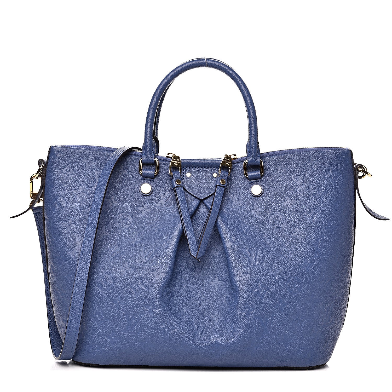 Louis Vuitton Empreinte Mazarine MM Denim 1 of 8